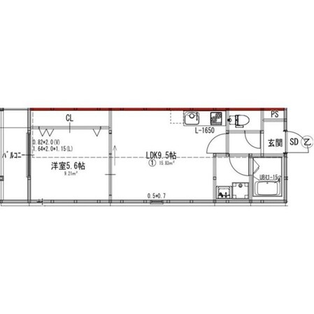 ＪＲ長瀬駅 徒歩7分 2階の物件間取画像